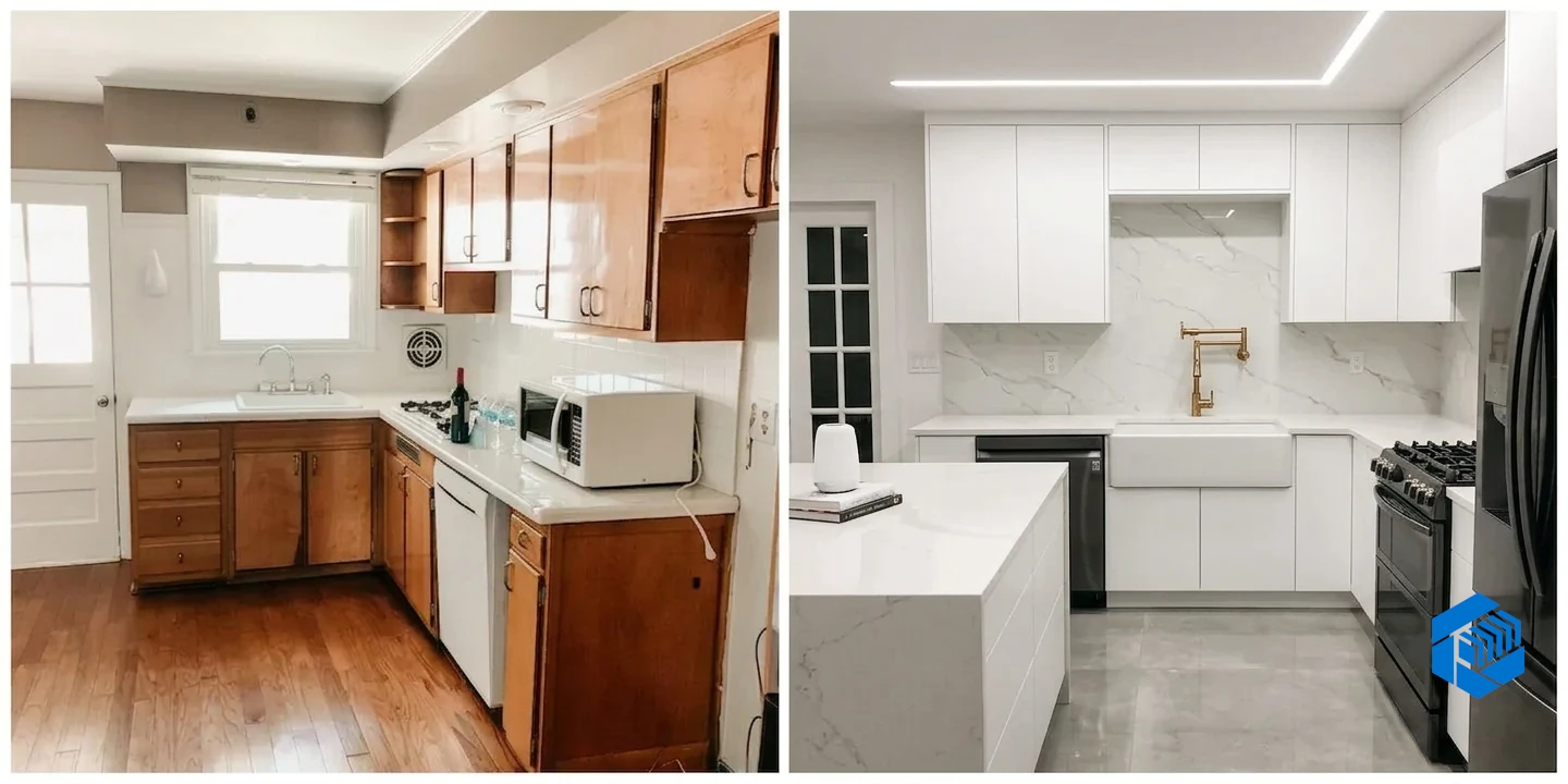 Before and After Renovation Photos: Proof of Workmanship